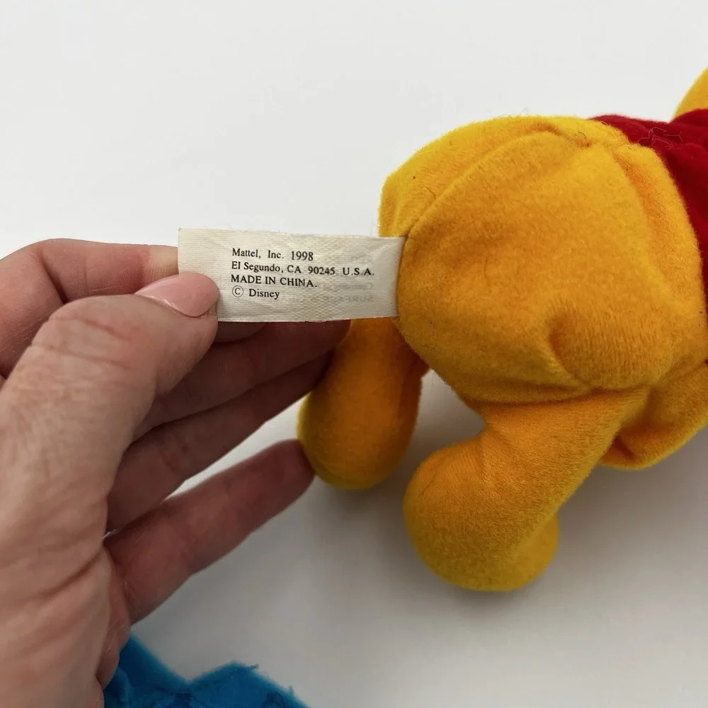 Vintage Mattel 1998 Disney Winnie‎ the Pooh Classic Pooh 4.5